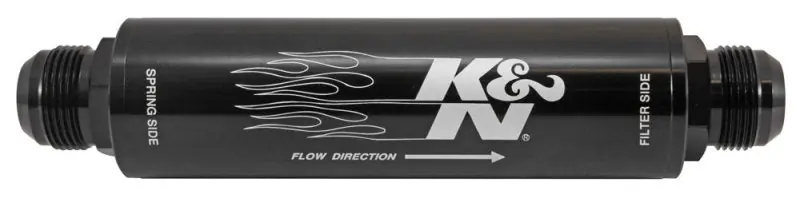 Wholesale K&N 2in OD x 9in L 16AN 74 Micron In-Line Fuel/Oil Filter