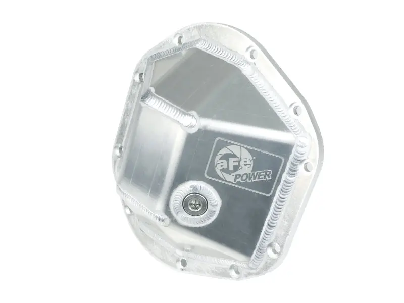 Worldwide Shipping aFe 97-18 Jeep Wrangler TJ/JK Dana 44 Street Series Differential Cover w/ Machined Fins - Aluminum