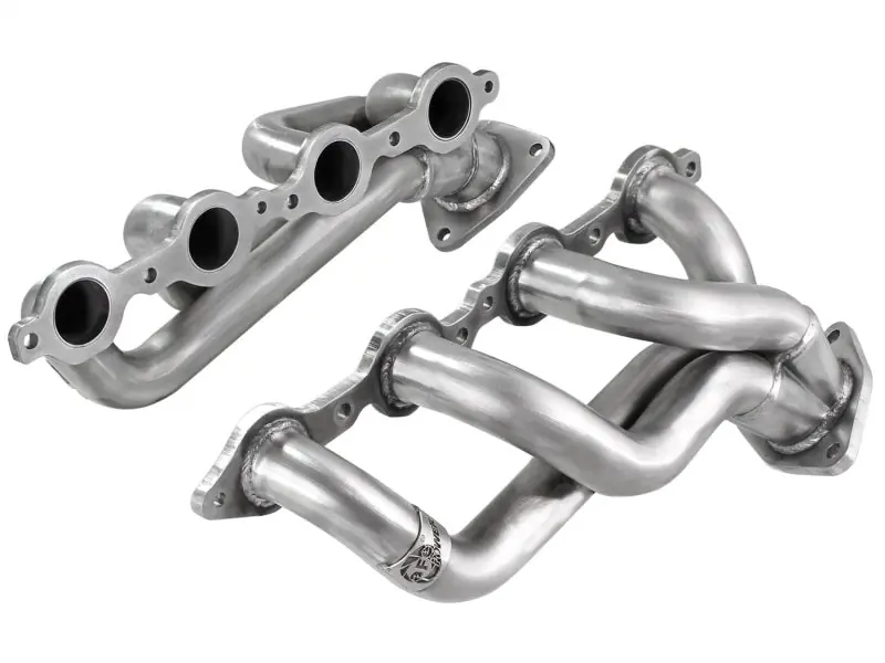 aFe Power Twisted Steel Headers 409 Stainless Steel 02-13 GM Silverado/Sierra 1500 V8 GMT800/GMT900 Professional Grade