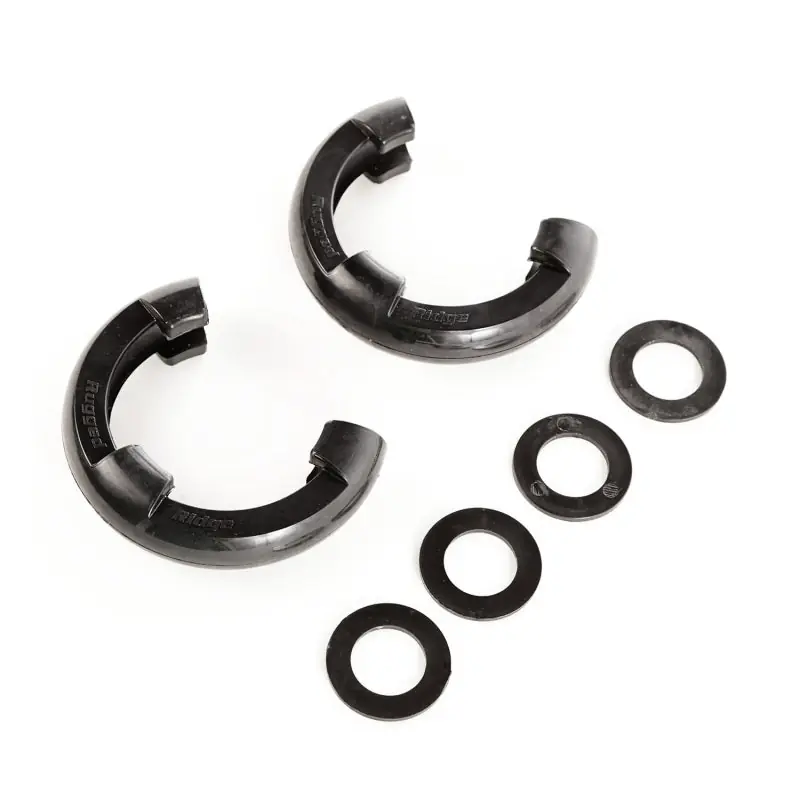 Fresh Stock Rugged Ridge Black 7/8in D-Ring Isolator Kit
