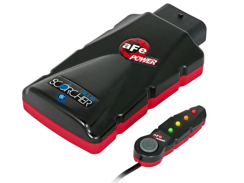 aFe Scorcher Blue Bluetooth Power Module 2019 GM Silverado/Sierra 1500 L4-2.7L (t) Worldwide Shipping