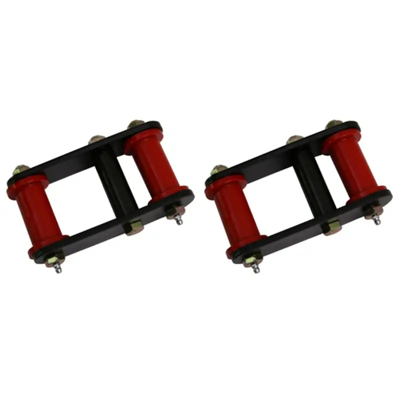 Rugged Ridge HD Front Leaf Spring Shackles 1-In Lift 87-95 Jeep Wrangler YJ Premium