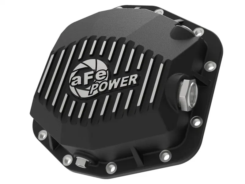 Buy Today aFe Pro Series Rear Differential Cover Black 2018+ Jeep Wrangler (JL) V6 3.6L (Dana M220)