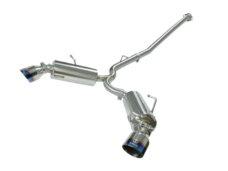 aFe Takeda Exhaust Axle-Back 13-15 Scion FRS / Subaru BRZ 304SS Blue Flame Dual Tips Exhaust Exclusive Offer