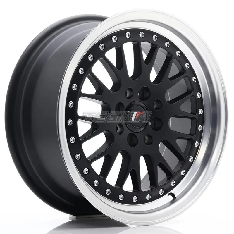 Japan Racing JR10 Alloy Wheel 16x7 ET30 4x100/108 Matt Black With Mach Fresh Stock