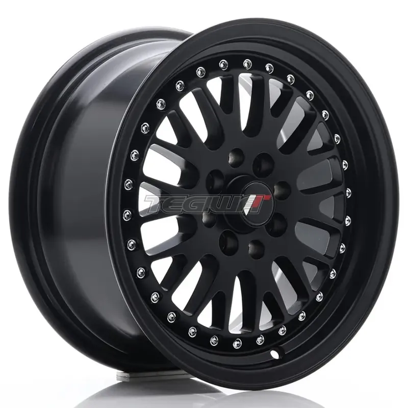 Japan Racing JR10 Alloy Wheel 15x7 ET30 4x100/108 Matt Black Same Day Shipping