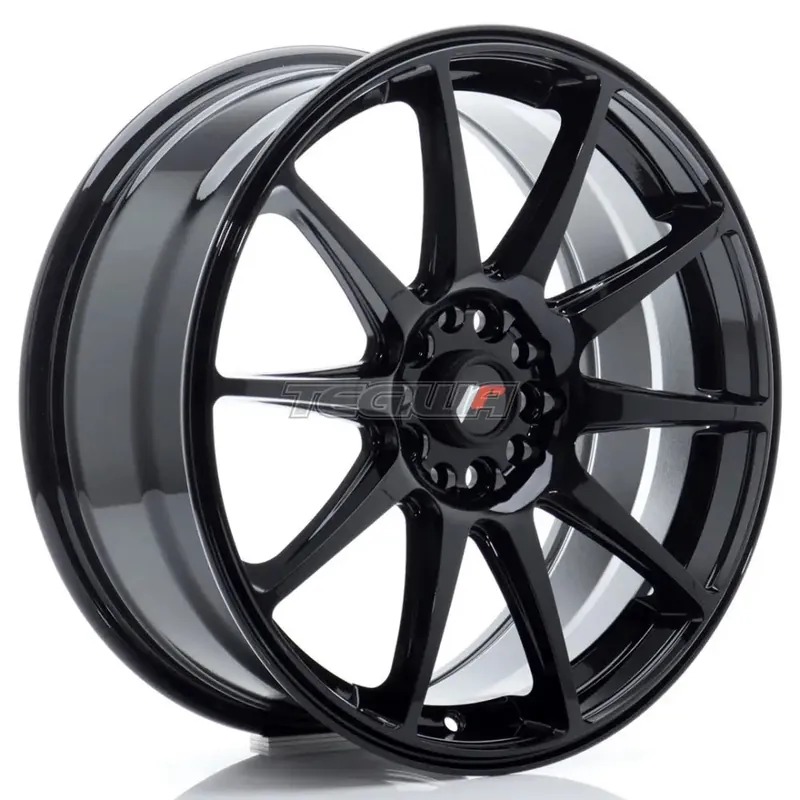 Free Delivery Japan Racing JR11 Alloy Wheel 18x7.5 ET40 5x112/114 Gloss Black