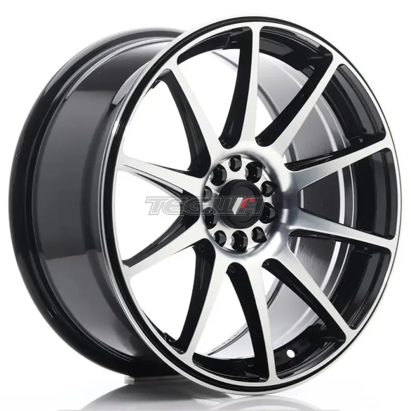 Japan Racing JR11 Alloy Wheel 18x8.5 ET40 5x112/114 Black Machined Brand New