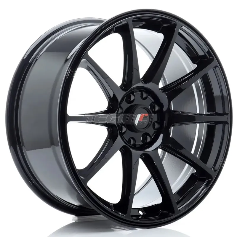 Final Sale Japan Racing JR11 Alloy Wheel 18x8.5 ET35 5x100/108 Gloss Black