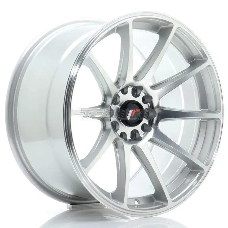 Top Rated Japan Racing JR11 Alloy Wheel 18x9.5 ET22 5x114/120 Silver Machined