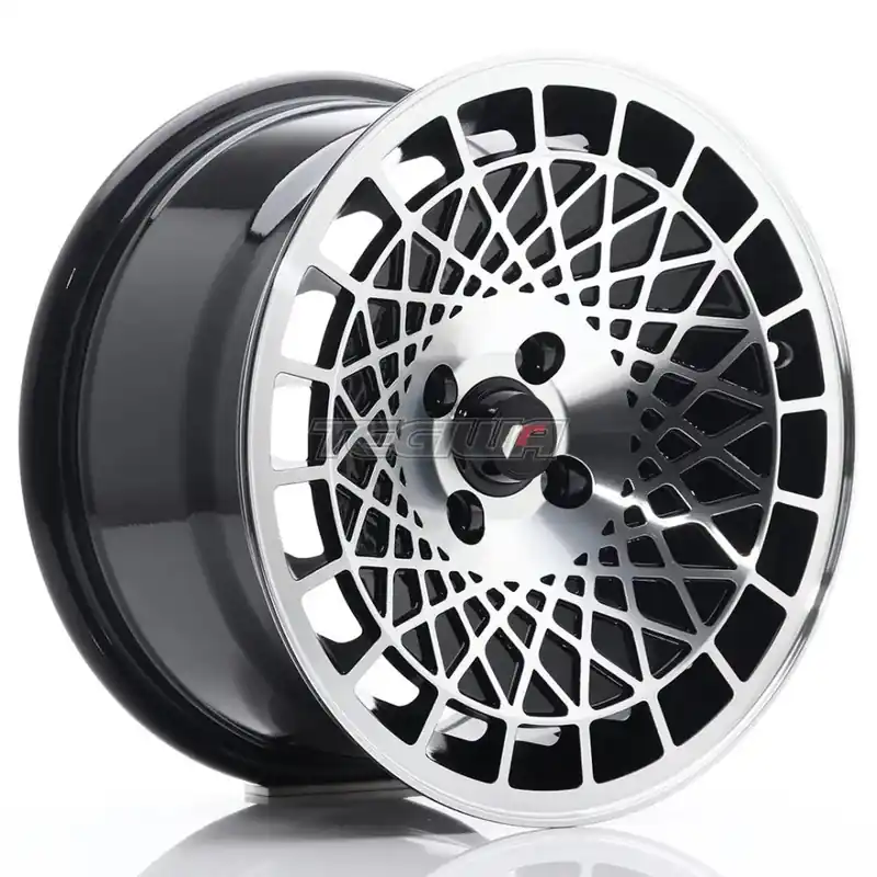 New Arrival Japan Racing JR14 Alloy Wheel 15x8 ET20 4x100 Gloss Black Machined Fac