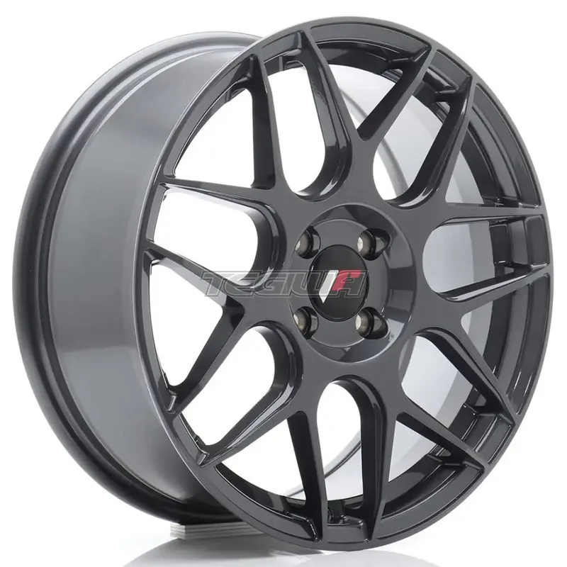 Handmade Japan Racing JR18 Alloy Wheel 17x7 ET40 4x100 Hyper Gray