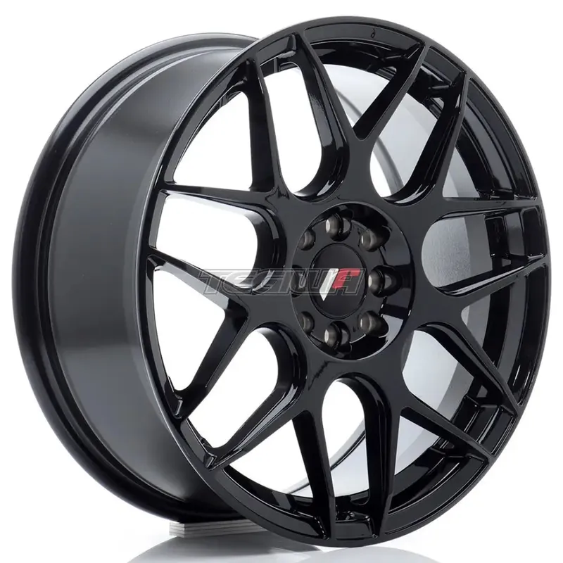Japan Racing JR18 Alloy Wheel 17x7 ET40 4x100/108 Gloss Black Flash Sale