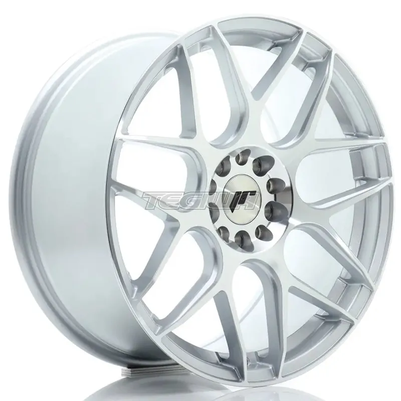 Fast Shipping Japan Racing JR18 Alloy Wheel 19x9.5 ET40 5x120 Silver Machined Face