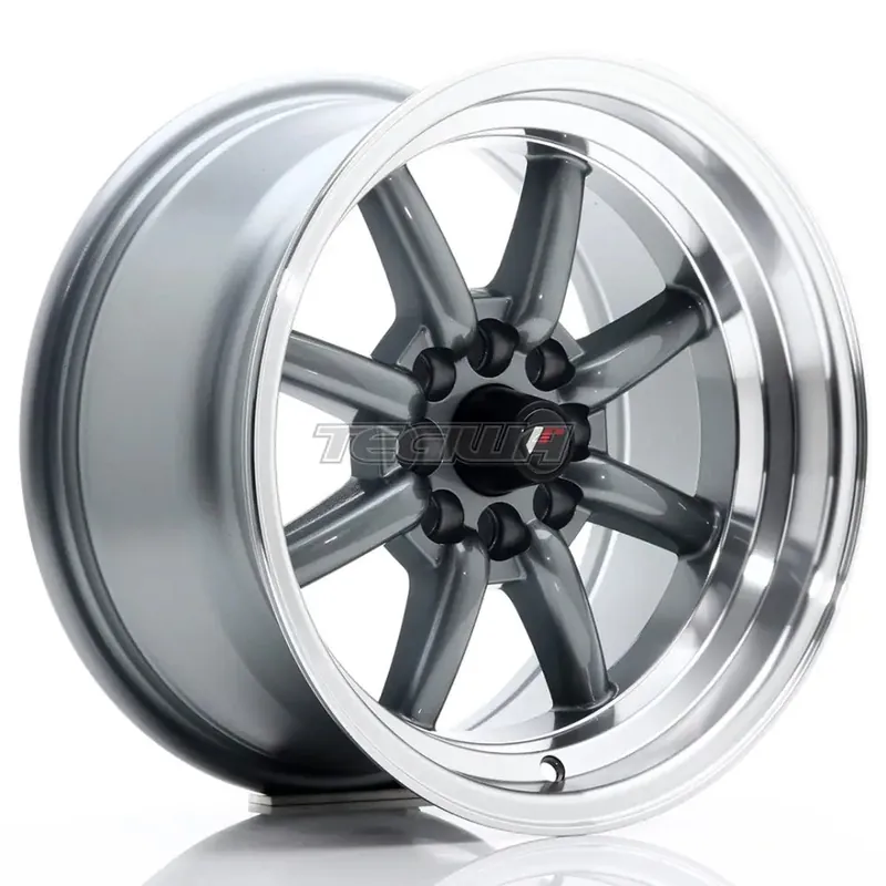Hassle-Free Returns Japan Racing JR19 Alloy Wheel 15x8 ET0 4x100/108 Gun Metal