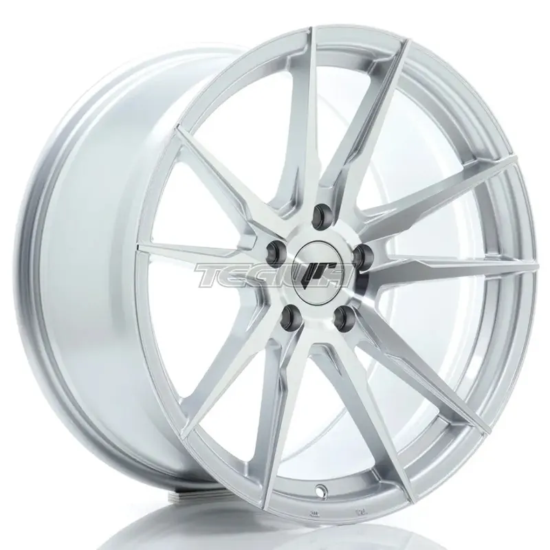 Worldwide Shipping Japan Racing JR21 Alloy Wheel 19x9.5 ET41 5x120 Silver Machined Face