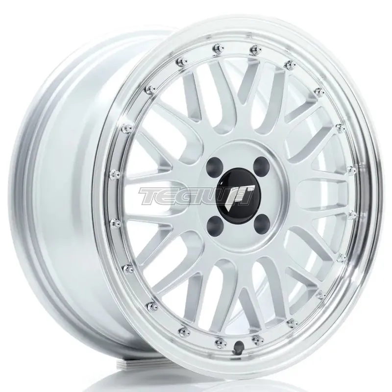 Worldwide Shipping Japan Racing JR23 Alloy Wheel 16x7 ET40 4x100 Hyper Silver With Machin