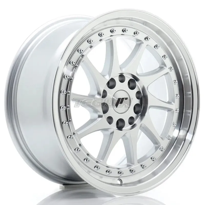 Flash Sale Japan Racing JR26 Alloy Wheel 16x8 ET25 4x100/108 Silver Machined Face