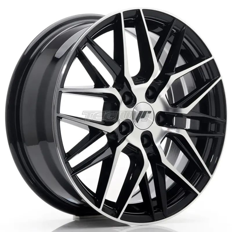 Buy Direct Japan Racing JR28 Alloy Wheel 17x7 ET40 5x112 Gloss Black Machined Fac