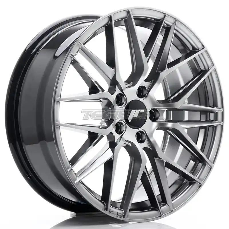 Japan Racing JR28 Alloy Wheel 18x7.5 ET35 5x100 Hyper Black Fan Favorite