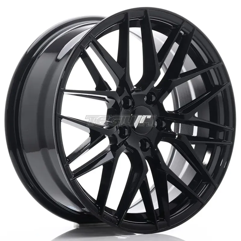 Japan Racing JR28 Alloy Wheel 18x7.5 ET40 5x114.3 Gloss Black Warranty Included