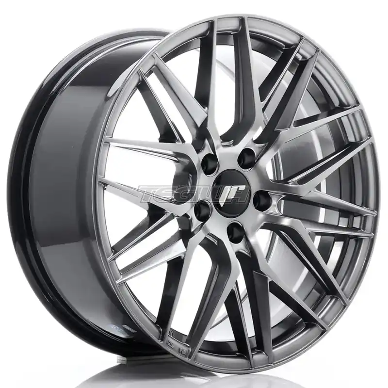 Japan Racing JR28 Alloy Wheel 18x8.5 ET40 5x120 Hyper Black Same Day Shipping