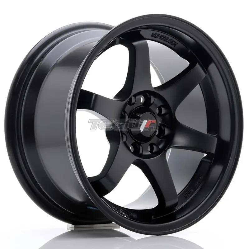 Fast Shipping Japan Racing JR3 Alloy Wheel 15x8 ET25 4x100/114 Matt Black