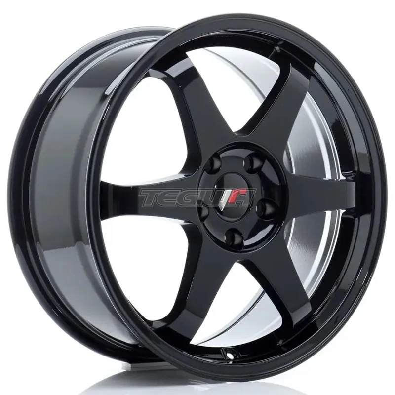 Japan Racing JR3 Alloy Wheel 18x8 ET40 5x100 Gloss Black Holiday Sale