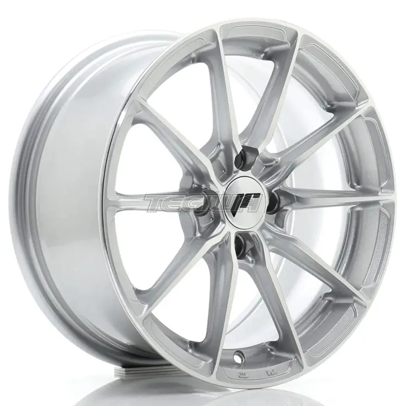 Japan Racing JR37 Alloy Wheel 15x7 ET38 4x100 Silver Machined Face Big Sale