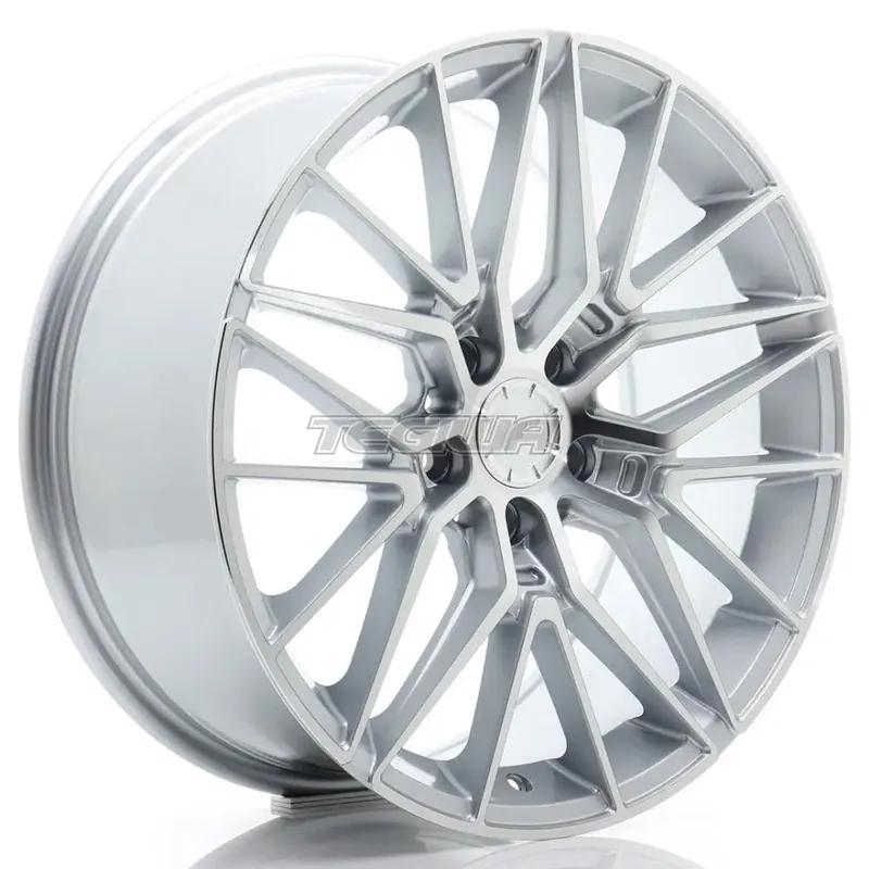 Japan Racing JR38 Alloy Wheel 18x8 ET42 5x112 Silver Machined Face New Release