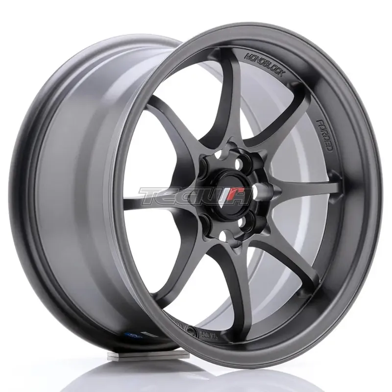 Place Order Japan Racing JR5 Alloy Wheel 15x8 ET28 4x100 Matt Gun Metal