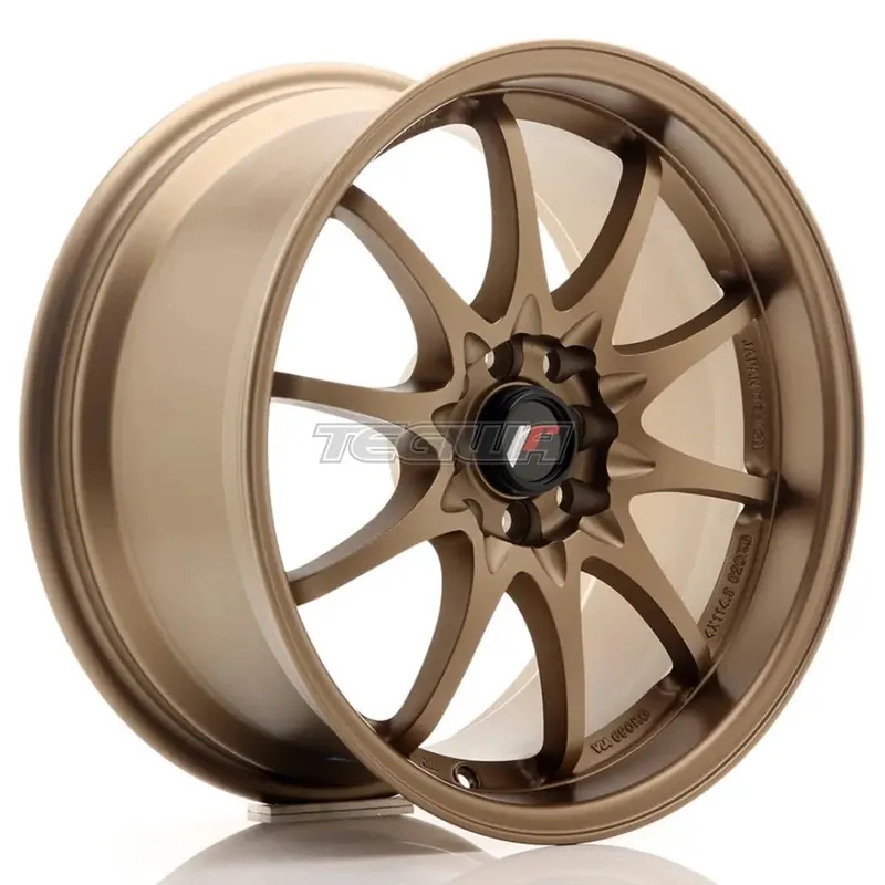 Japan Racing JR5 Alloy Wheel 17x8.5 ET35 4x100/114.3 Dark Anodized Bro Free Shipping