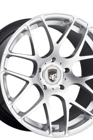 22" Avant Garde Wheels Ruger Mesh Hyper Silver Rims Mega Sale