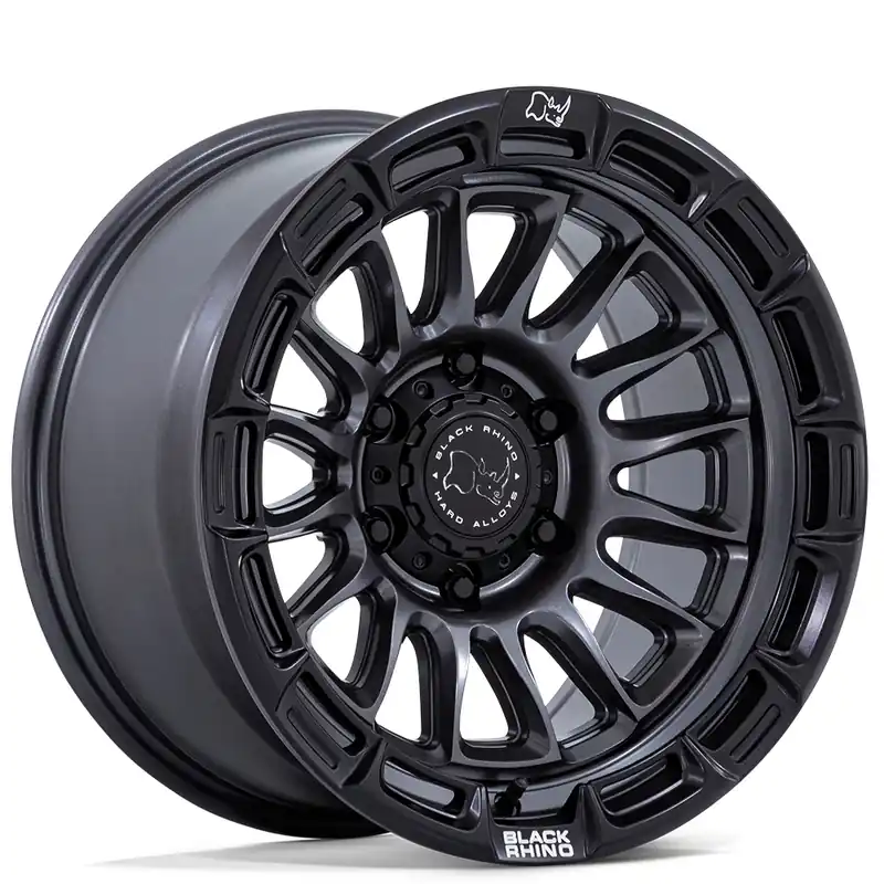Holiday Sale 17" Black Rhino Wheels Rival BR025 Matte Gunmetal with Matte Black Lip Crossover Rims