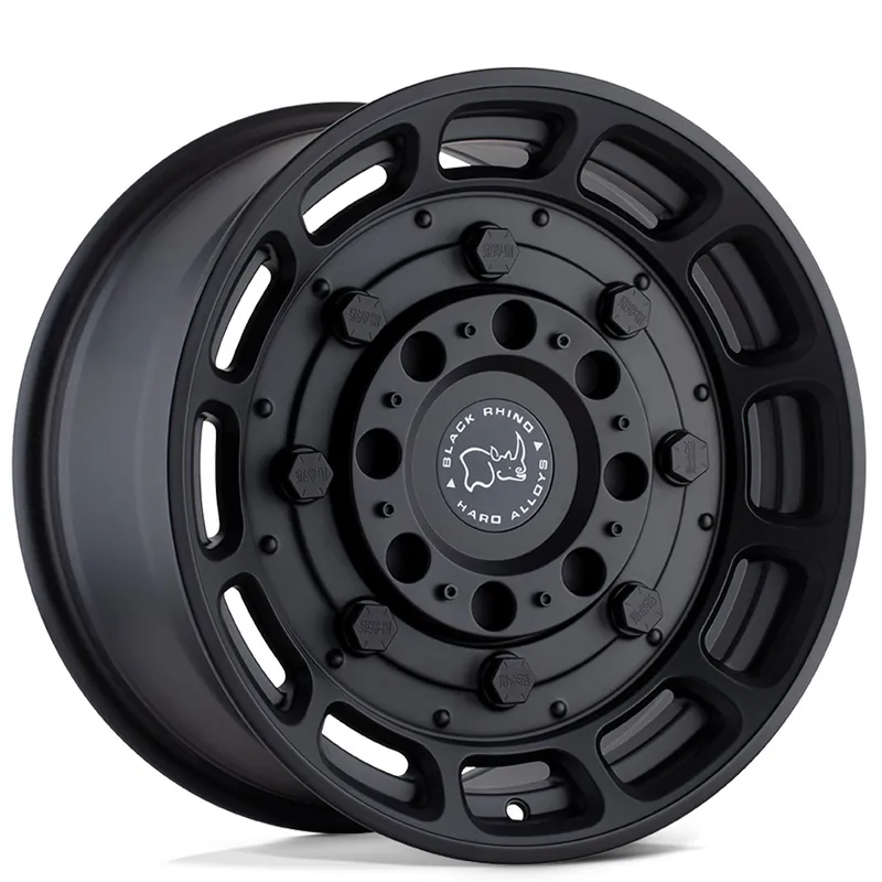 Exclusive 17" Black Rhino Wheels Warthog Matte Black Crossover Rims