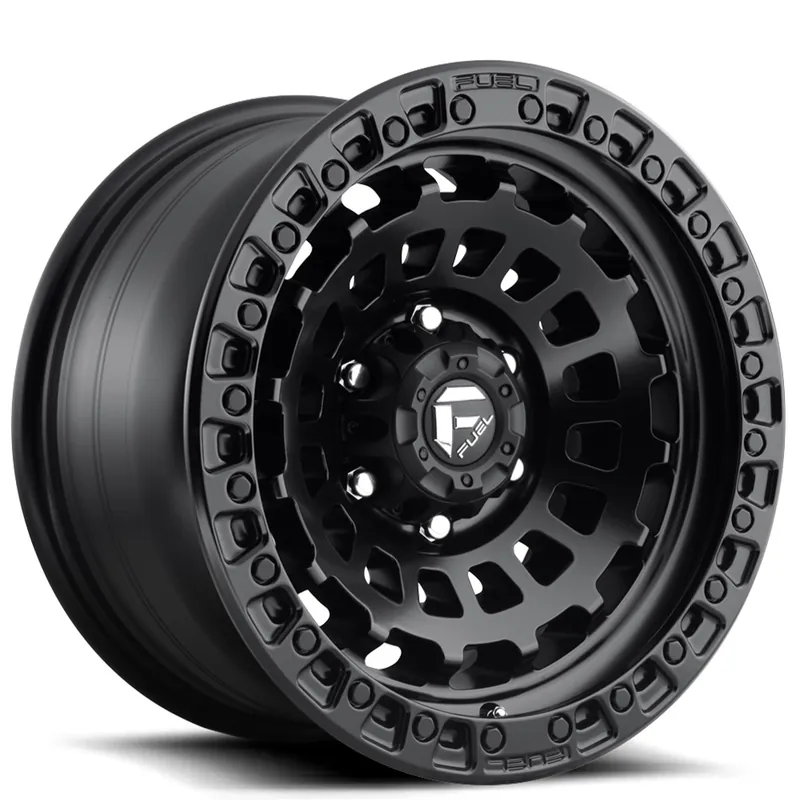 New Arrival 17" Fuel Wheels D633 Zephyr Matte Black Crossover Rims