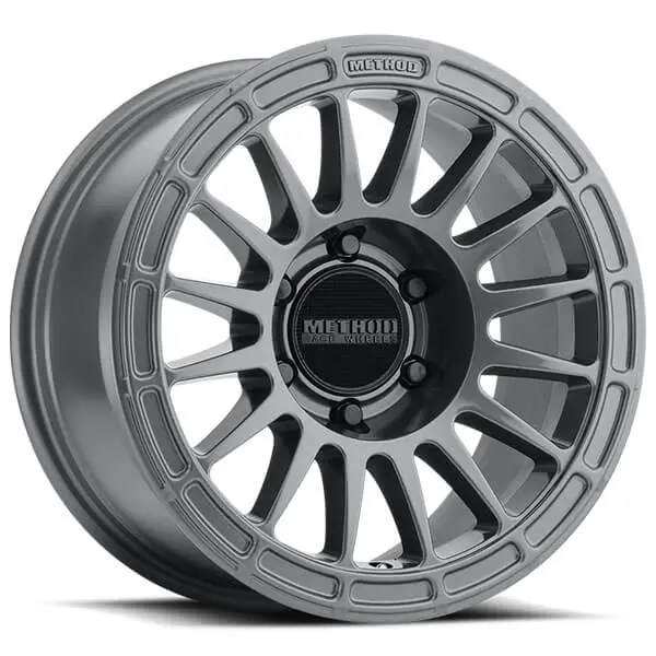 17" Method Wheels 314 Gloss Titanium Crossover Rims Discount