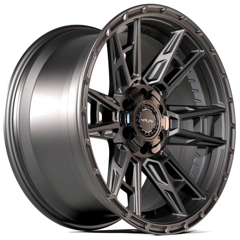 18" 4Play Wheels 4PS20 Matte Black Crossover Rims Price Cut