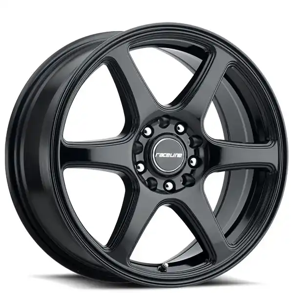 Instant Buy 15" Raceline Wheels 146B Matrix Gloss Black Rims