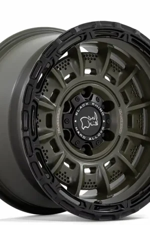17" Black Rhino Wheels Atlas BR007 Olive Drab Green with Black Lip Rims Holiday Sale