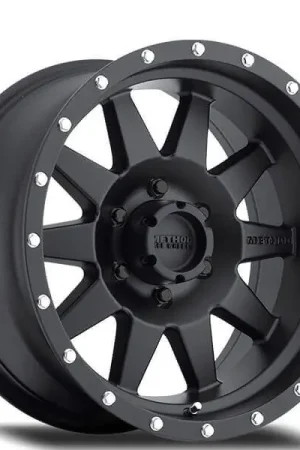 Limited Time 17" Method Wheels 301 The Standard Matte Black Rims