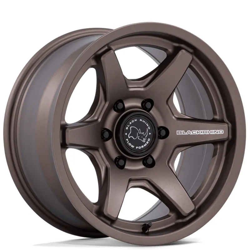 Hot Deal 17" Black Rhino Wheels Kuma BR035 Burnt Bronze Off-Road Flow Formed Rims