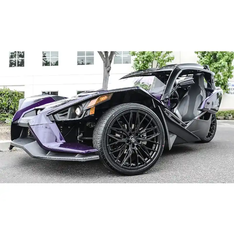Holiday Sale 20" Lexani Wheels Aries Gloss Black Polaris Slingshot / 3-Wheeler Rims