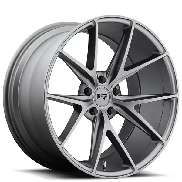 20" Niche Wheels M116 Misano Anthracite Polaris Slingshot / 3-Wheeler Rims Top Rated