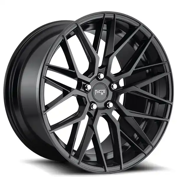 20" Niche Wheels M190 Gamma Matte Black Polaris Slingshot / 3-Wheeler Rims Discount