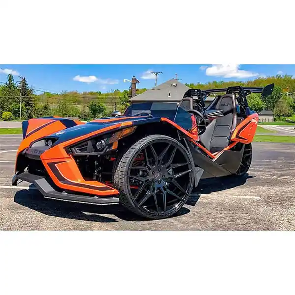 20/22" Giovanna Wheels Bogota Black Polaris Slingshot / 3-Wheeler Rims Holiday Sale