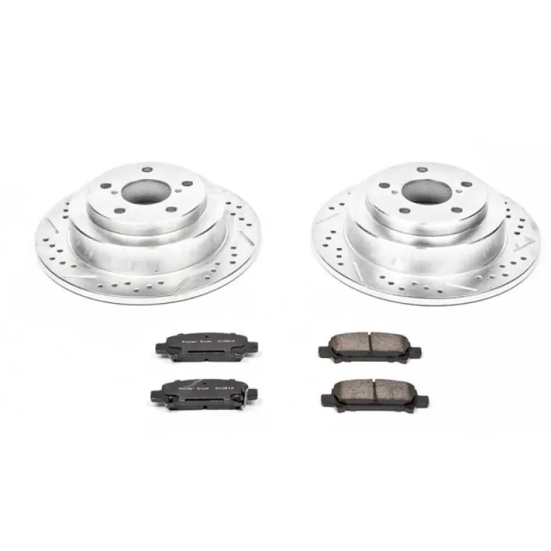 Power Stop 98-03 Subaru Forester Rear Z23 Evolution Sport Brake Kit — PMD Premier Motoring Development Don’t Miss Out