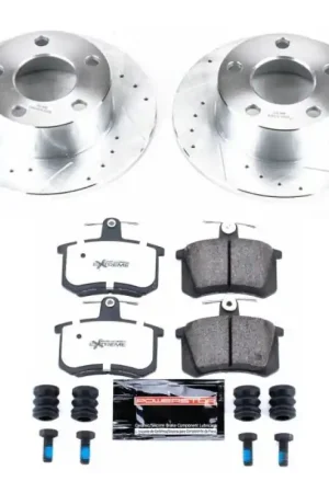 Buy Direct Power Stop 95-97 Audi A6 Rear Z26 Street Warrior Brake Kit — PMD Premier Motoring Development