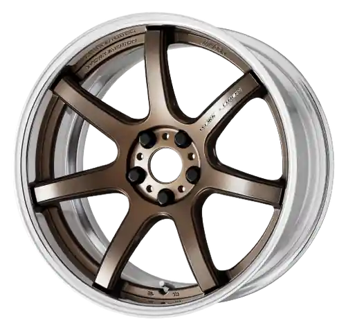 Work T7r 2P 5x114.3 20x11.0 +22 Matte Bronze Must Have