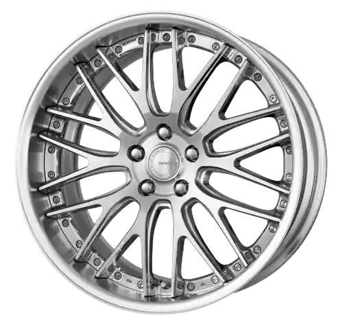Work Gnosis Gr204 5x112 20x8+30 H Disk Composite Buffed And Brushed Same Day Shipping